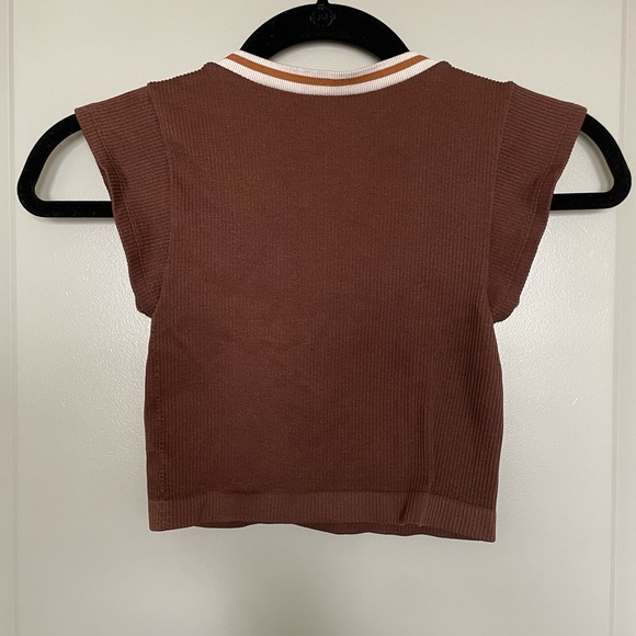 Urban Outfitters Out from under Brown top - Picture 2 of 3